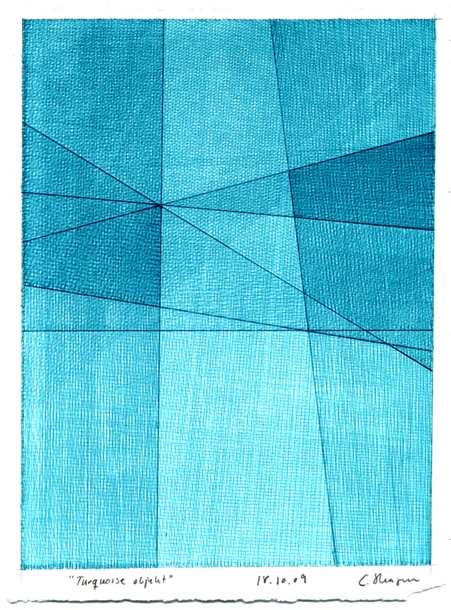 888x1200 Drawing Turquoise Object Christian Skagen - Turquoise Drawing