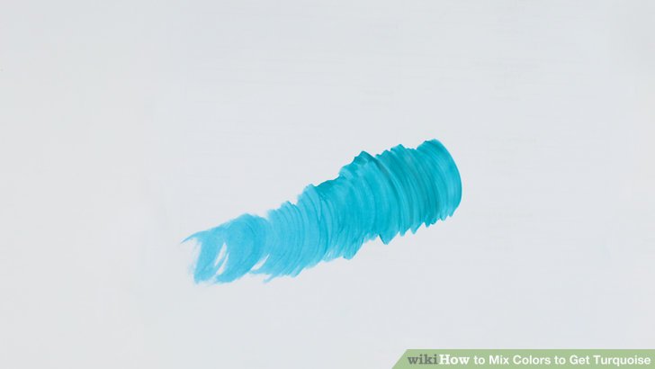 728x410 Ways To Mix Colors To Get Turquoise - Turquoise Drawing