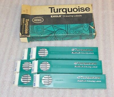 400x342 vintage berol eagle turquoise drawing drafting leads quarter gross - Turquoise Drawing