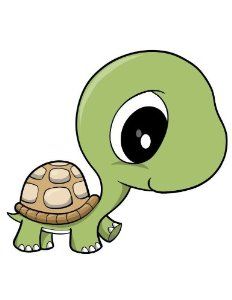 232x300 Cute Cartoon Turtles - Turtle Cartoon Drawing