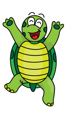 215x382 How To Draw A Turtle For Kids, Easy Step - Turtle Drawing For Kids