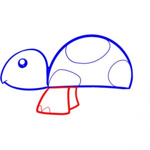 Turtle Drawing For Kids at PaintingValley.com | Explore collection of ...