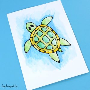 300x300 Turtle Crafts Archives - Turtle Drawing For Kids