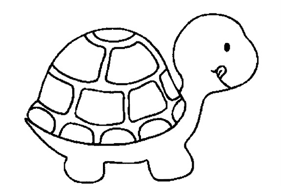 576x381 Hungry Turtle Drawing! Tender Years Creche - Turtle Drawing Images