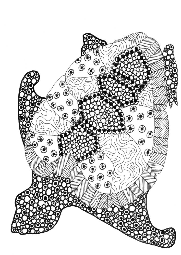 739x1039 Daily Art Drawing Of A Turtle - Turtle Line Drawing