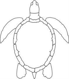 236x271 Sea Turtle Clipart Outline Great Free Clipart, Silhouette - Turtle Outline Drawing