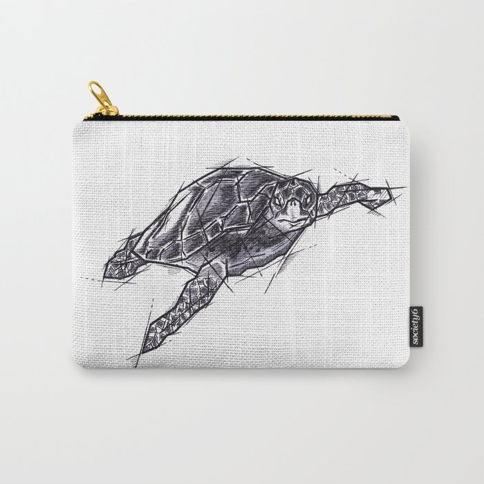 700x700 Sea Turtle Handmade Drawing, Art Sketch, Tartaruga Marina - Turtle Sketch Drawing