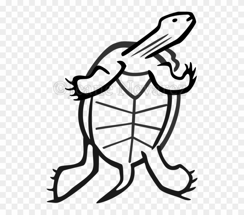 840x739 Turtle Swimming - Turtle Swimming Drawing