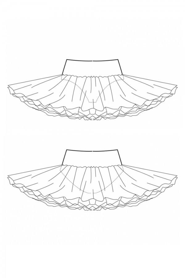 600x900 Dancewear Womens Skirtstutus Limbers Dancewear - Tutu Drawing