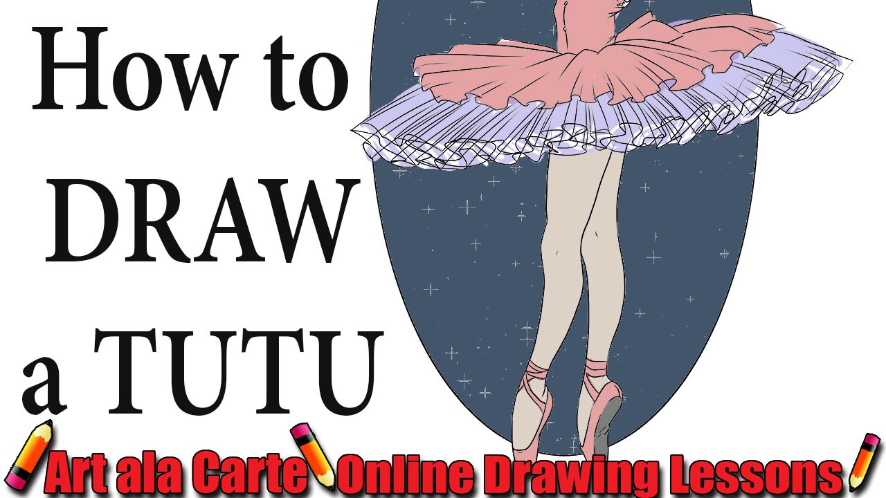 1280x720 How To Draw A Ballet Tutu - Tutu Drawing