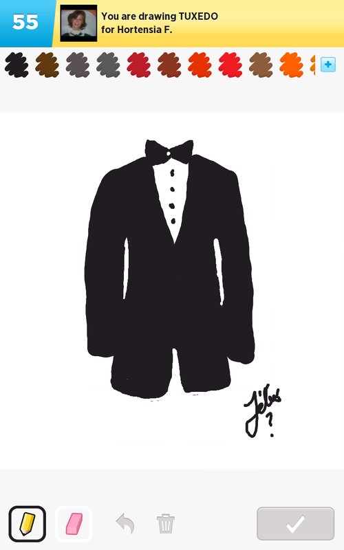 500x800 tuxedo drawings - Tuxedo Drawing