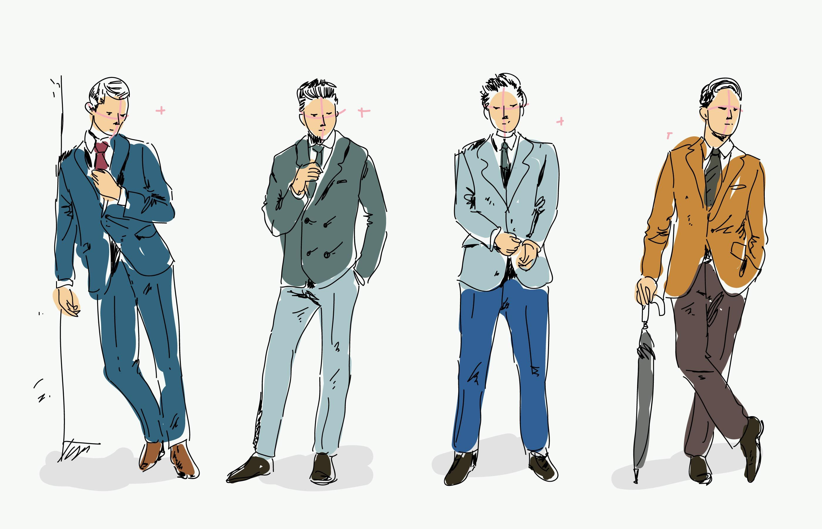 2800x1800 new tuxedo drawing sketch collection drawing sketch - Tuxedo Drawing