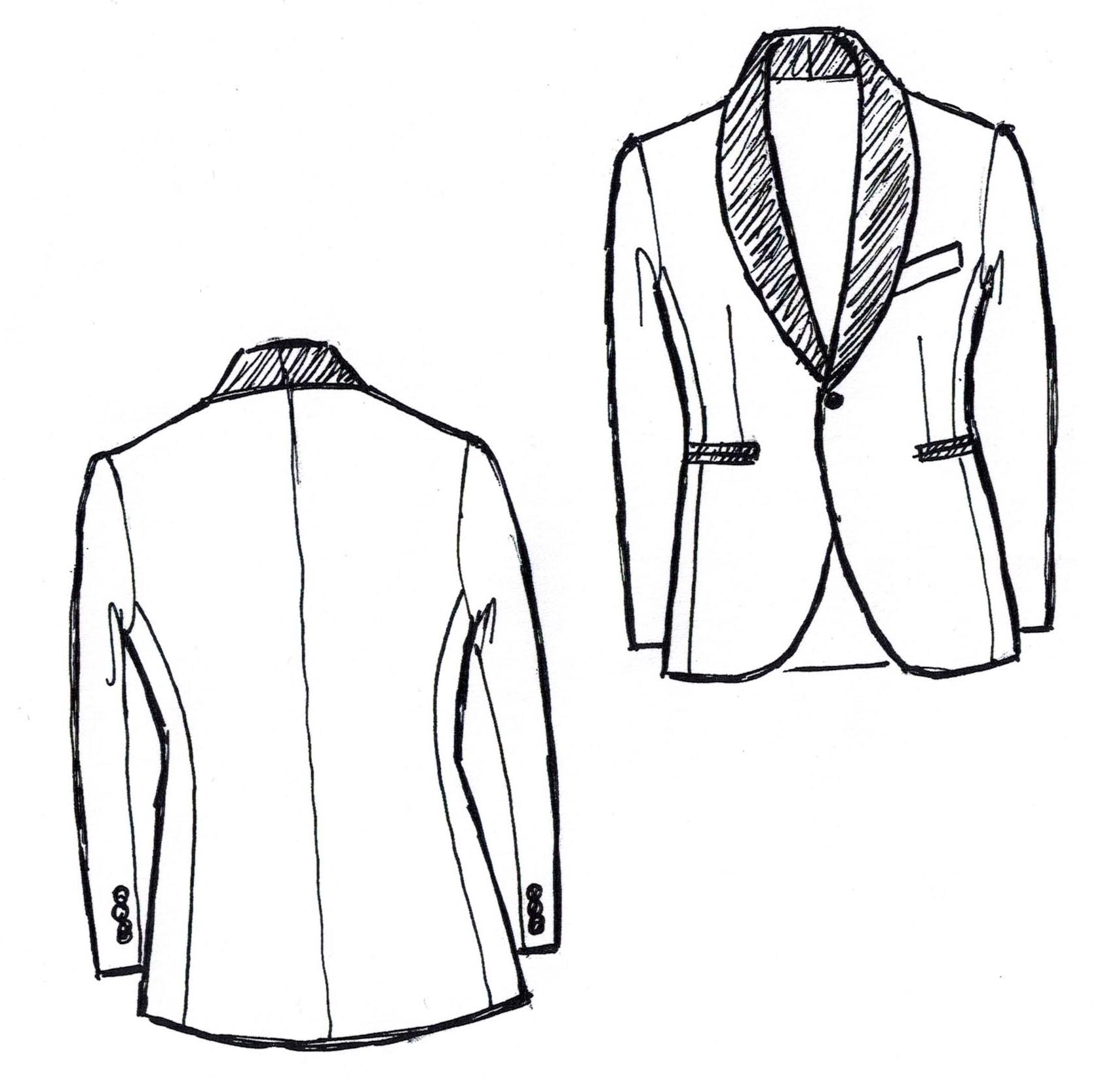 1682x1667 tuxedo drawing tuxedo jacket for free download - Tuxedo Drawing