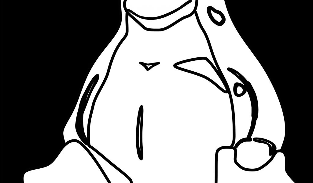 1024x600 jeux de tux paint coloriage penguin outline drawing - Tuxedo Outline Drawing