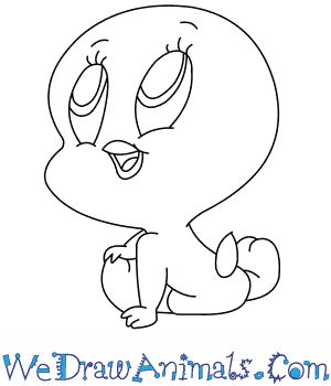 Tweety Bird Drawing At Paintingvalley Com Explore Collection Of