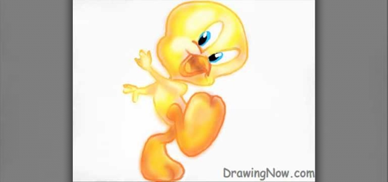 1280x600 how to draw tweety bird drawing illustration wonderhowto - Tweety Bird Drawing