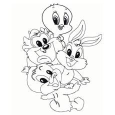 230x230 top free printable tweety bird coloring pages online - Tweety Drawing