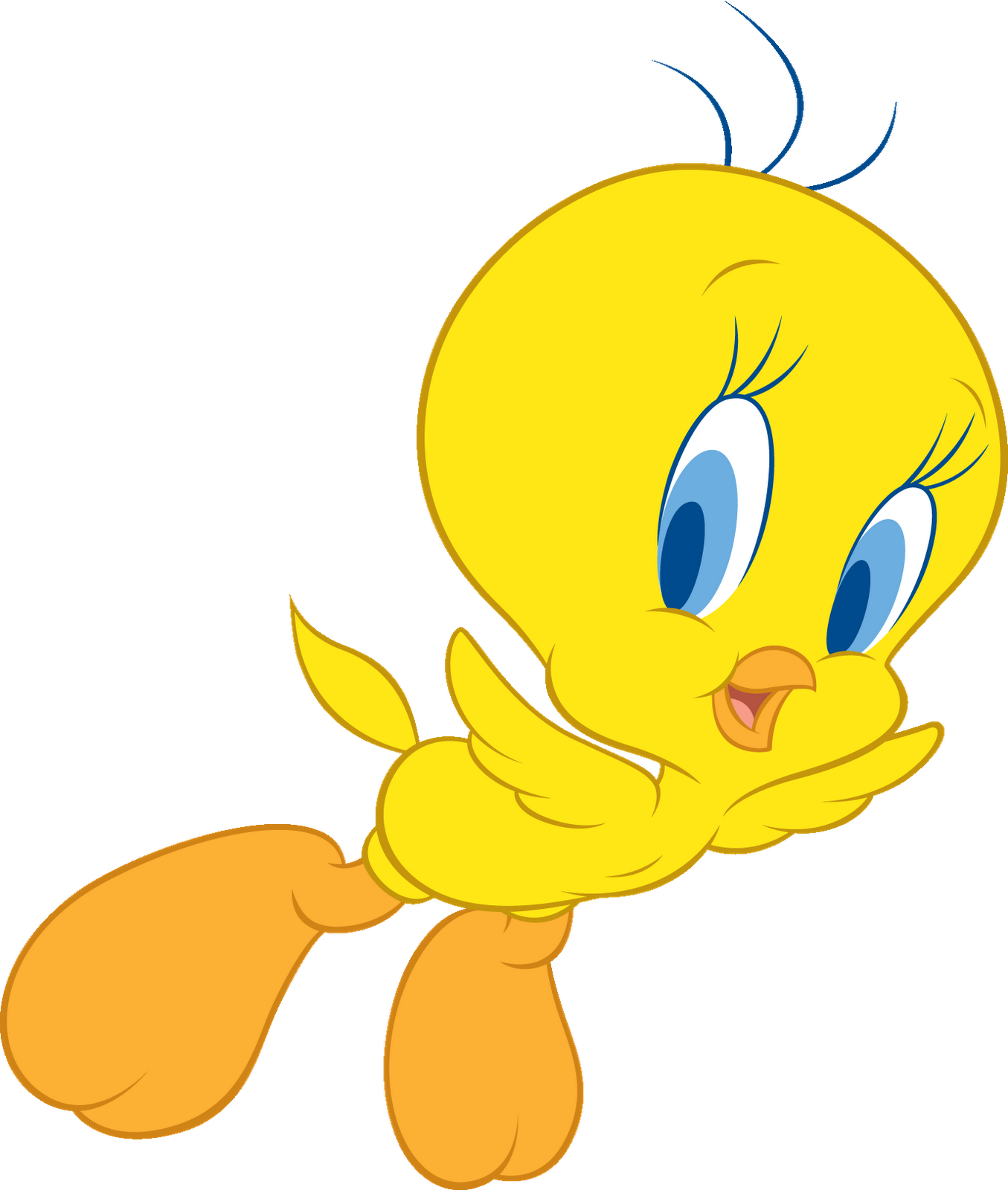 1355x1600 tweety drawing figure huge freebie! download for powerpoint - Tweety Drawing