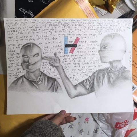 480x480 Twenty One Pilots Original Pencil Drawing! No Print, No - Twenty One Pilots Drawing