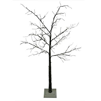 425x425 northlight led lighted flocked christmas twig tree - Twig Drawing