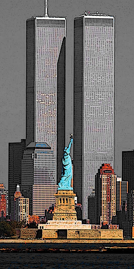 Twin Towers Drawing at PaintingValley.com | Explore collection of Twin