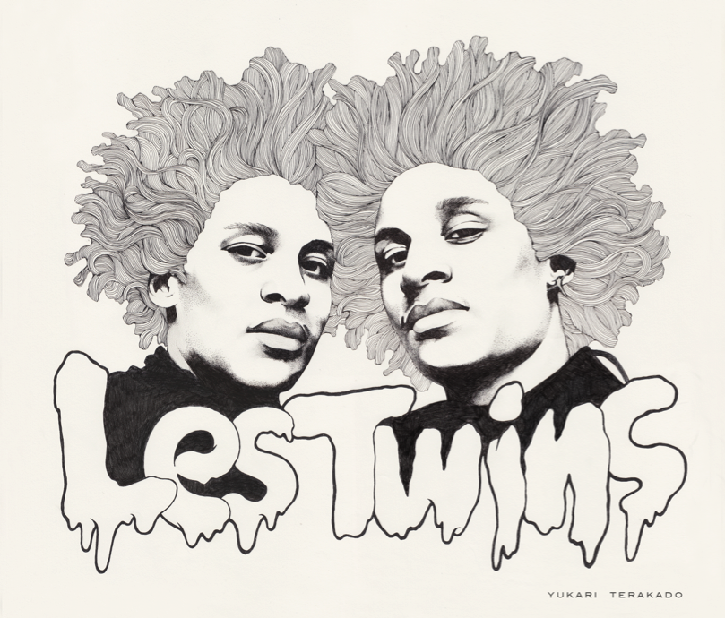 809x690 les twins - Twins Drawing