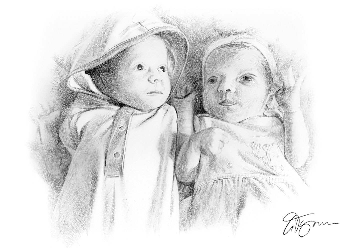 Twins Drawing at Explore collection of Twins Drawing