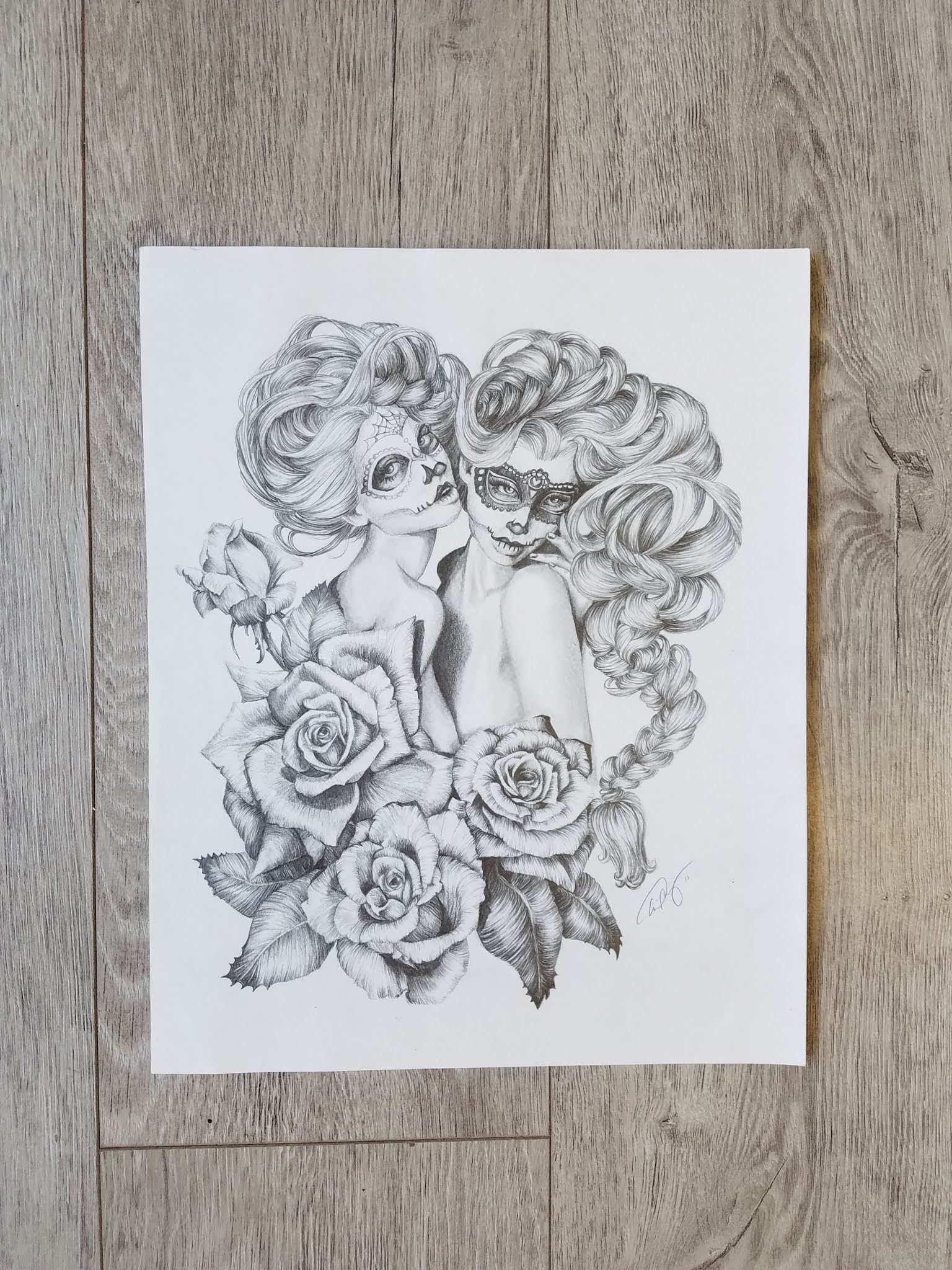 1536x2048 sugar - Twins Drawing