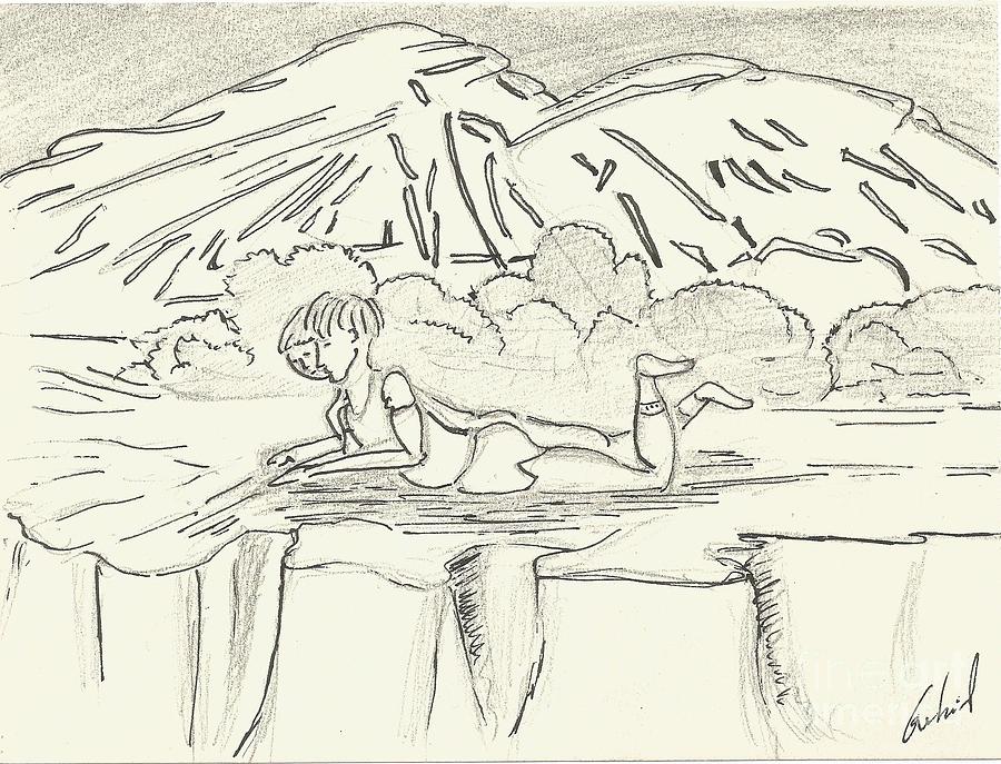 900x687 twins drawing - Twins Drawing