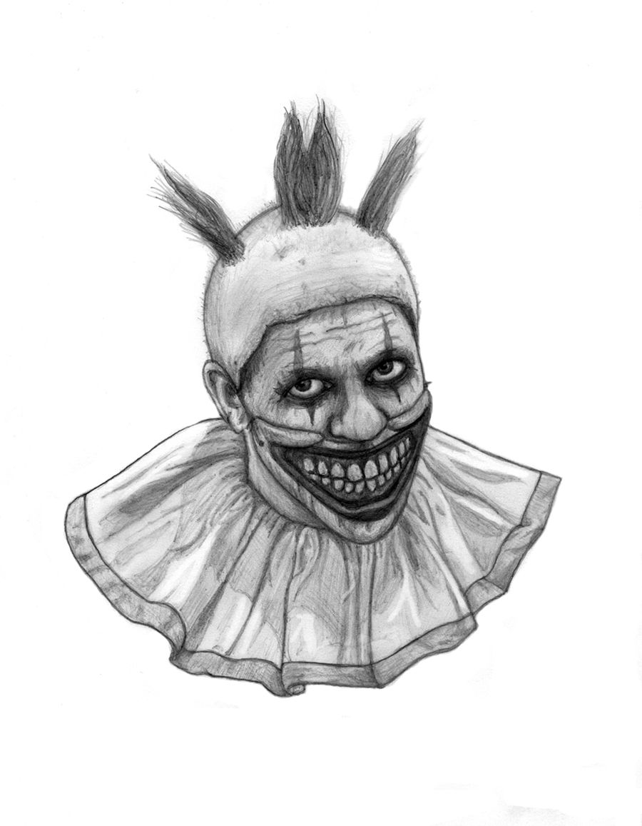 900x1157 Twisty The Clown - Twisty The Clown Drawing