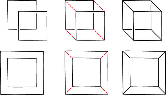 694x396 Four Dimensions - Two Dimensional Drawing