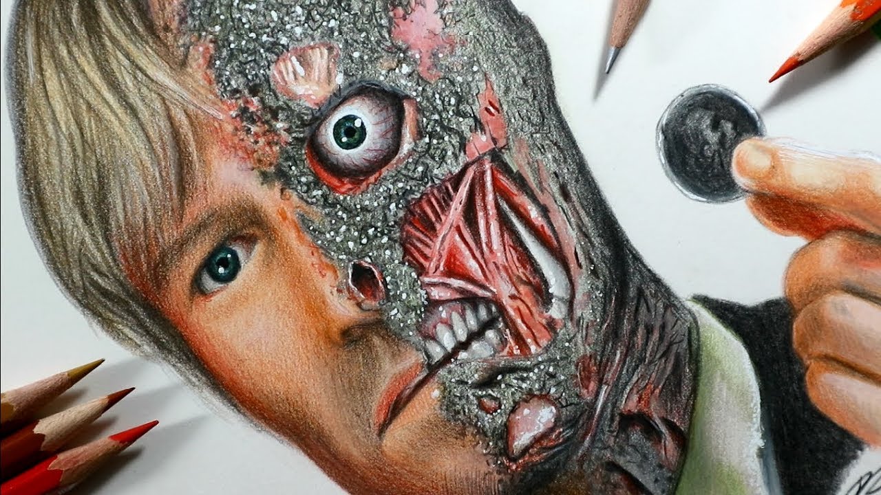 1280x720 How To Draw Two Faces - Two Face Drawing
