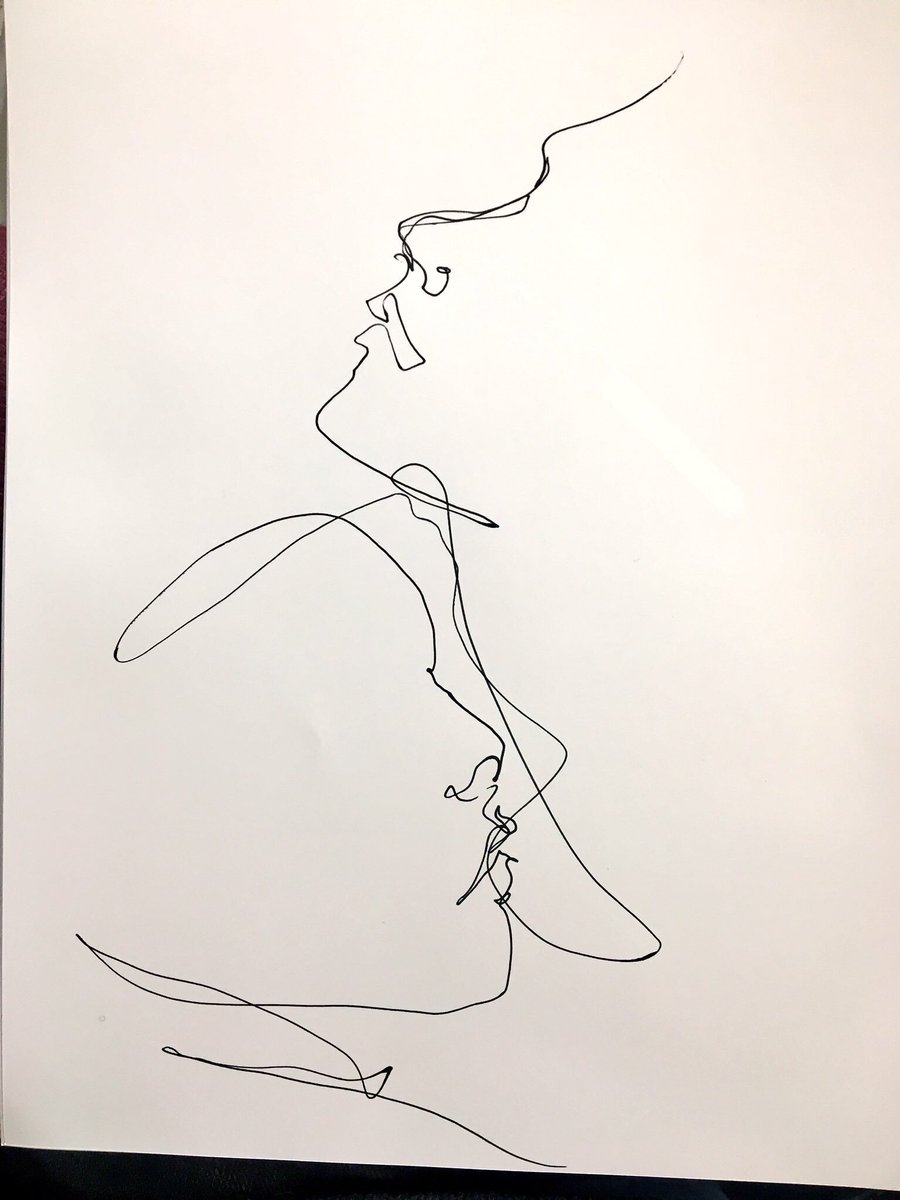 900x1200 Lee Zimmerman On Twitter Two Faces With One - Two Faces In One Drawing