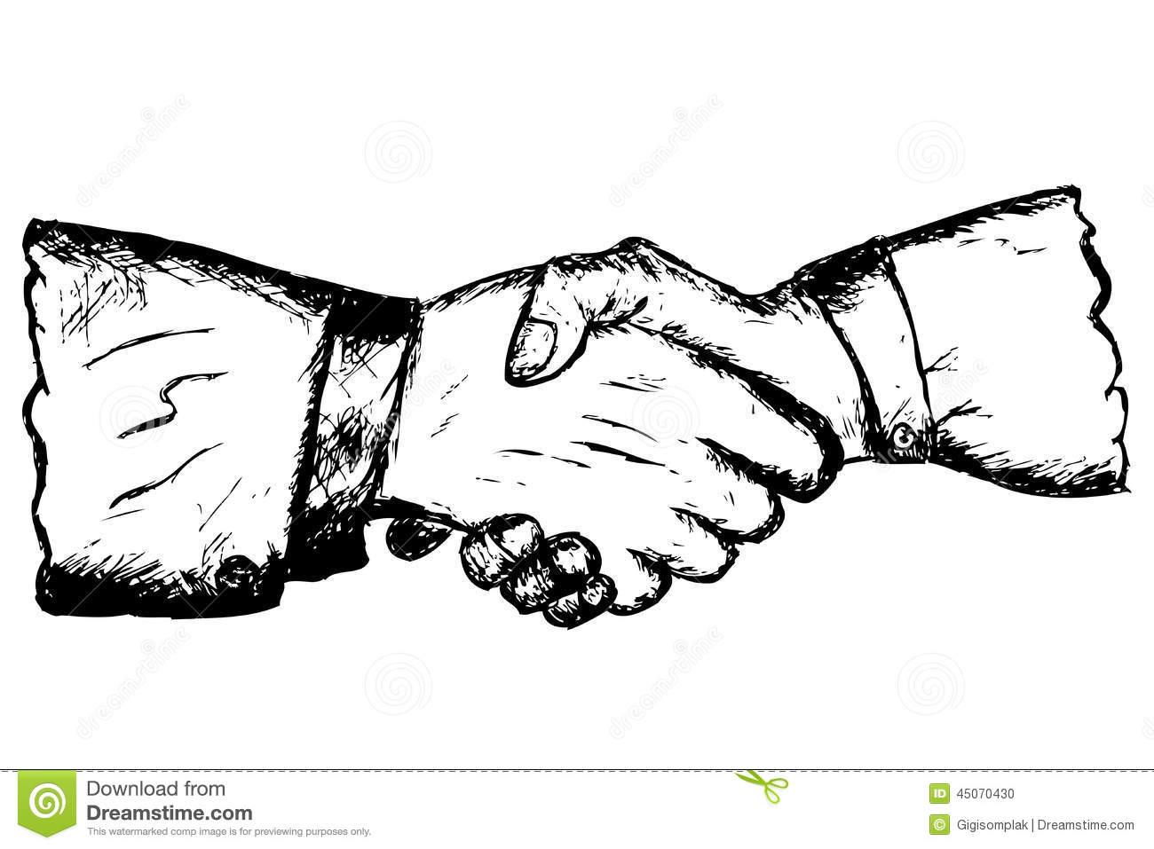 1300x957 Picture Of Two Hands Shaking Group With Items - Two Hands Drawing