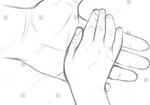 300x210 How To Draw Two Hands Reaching For Each Other Images For Gt Pencil - Two Hands Drawing Each Other
