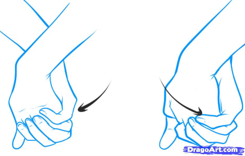 Two Hands Drawing Each Other At Paintingvalley Com Explore