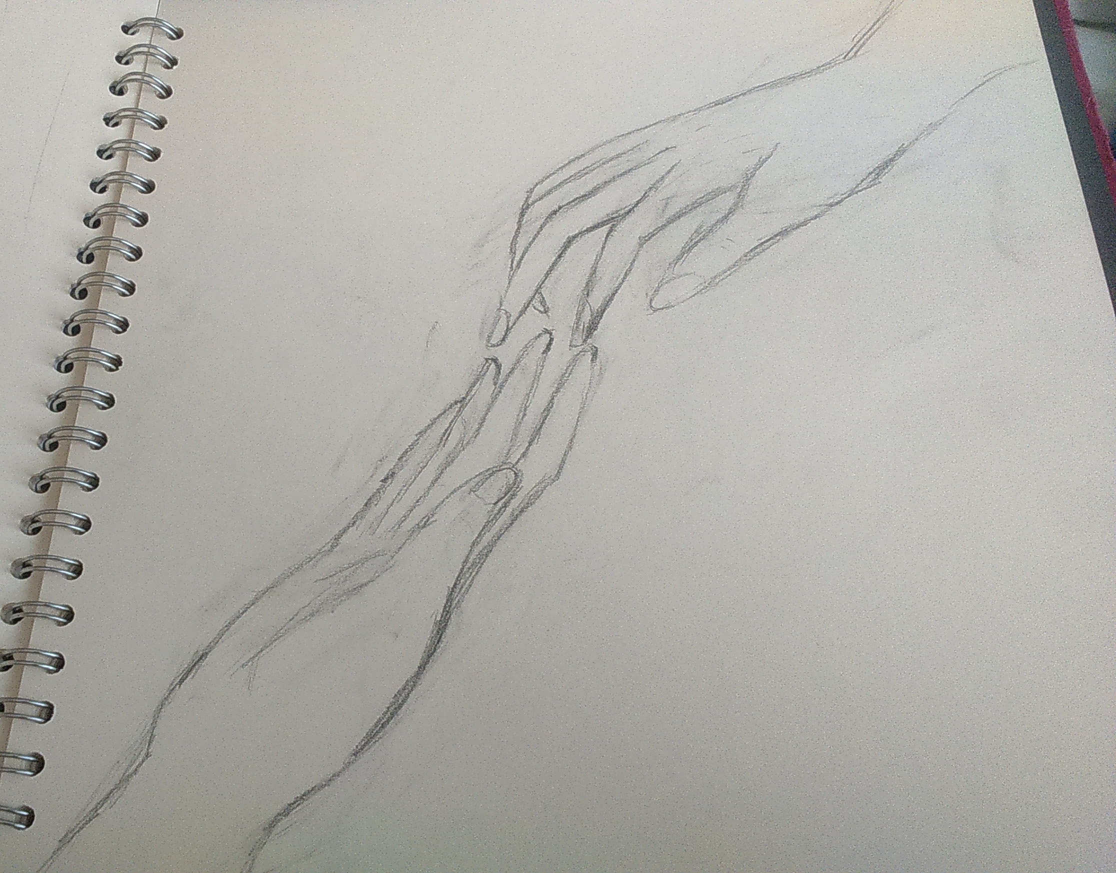 2232x1746 Art Journal Ainhoa Does Cas! - Two Hands Drawing Each Other