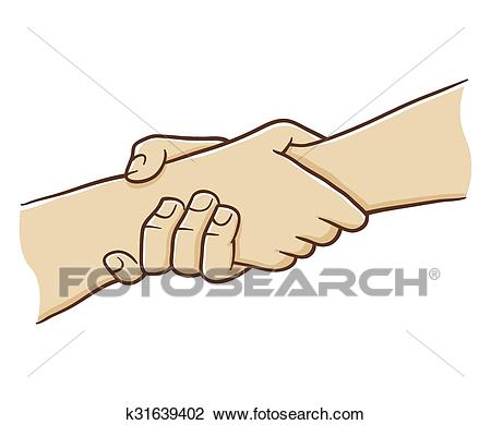 450x390 Photos Hand Holding Clipart - Two Hands Holding Drawing