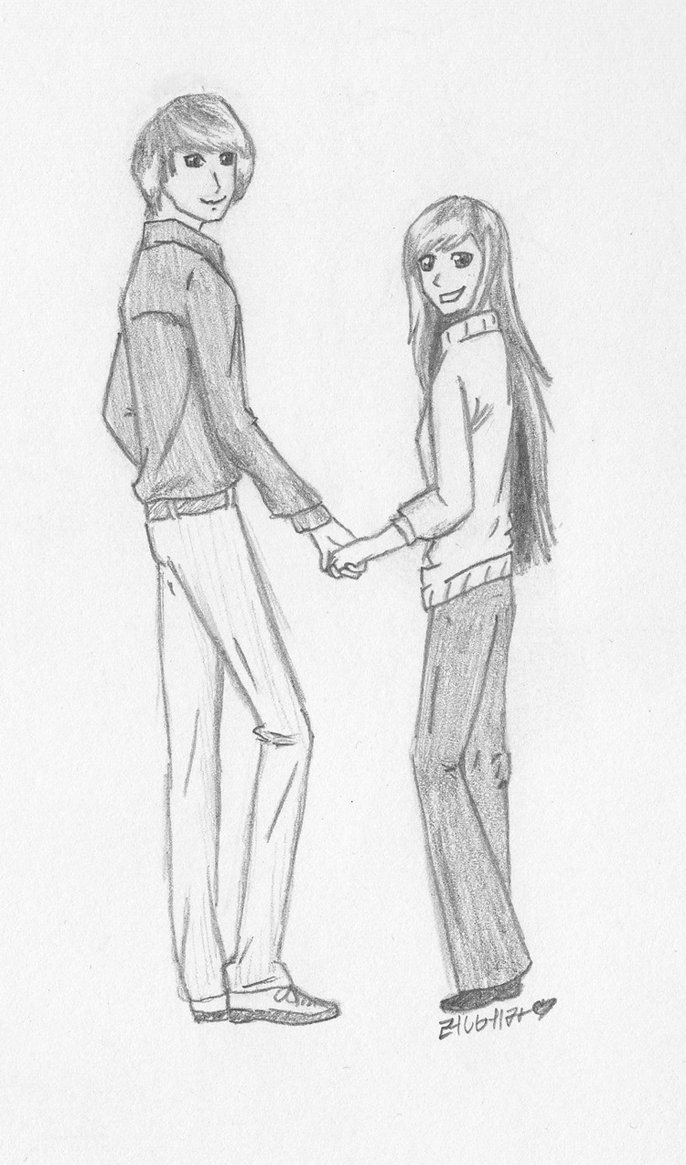 686x1165 drawings of people holding hands desktop backgrounds - Two Hands Holding Drawing