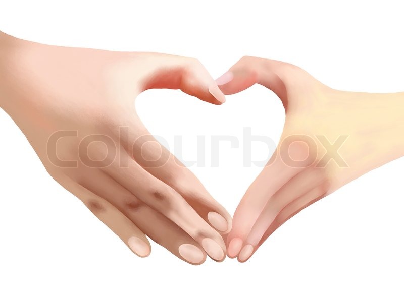800x587 Heart Of Love, Two Hands Make Heart Stock Photo Colourbox - Two Hands Making A Heart Drawing