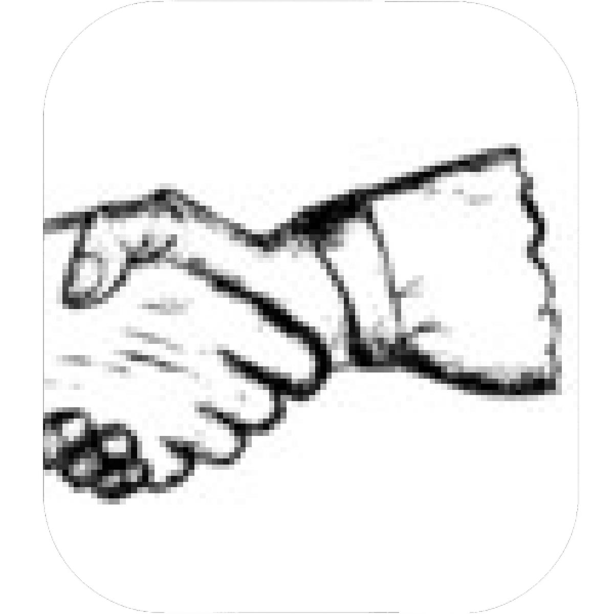 1200x1200 Designs Mein Mousepad Design Mousepad Selbst Designen - Two Hands Shaking Drawing