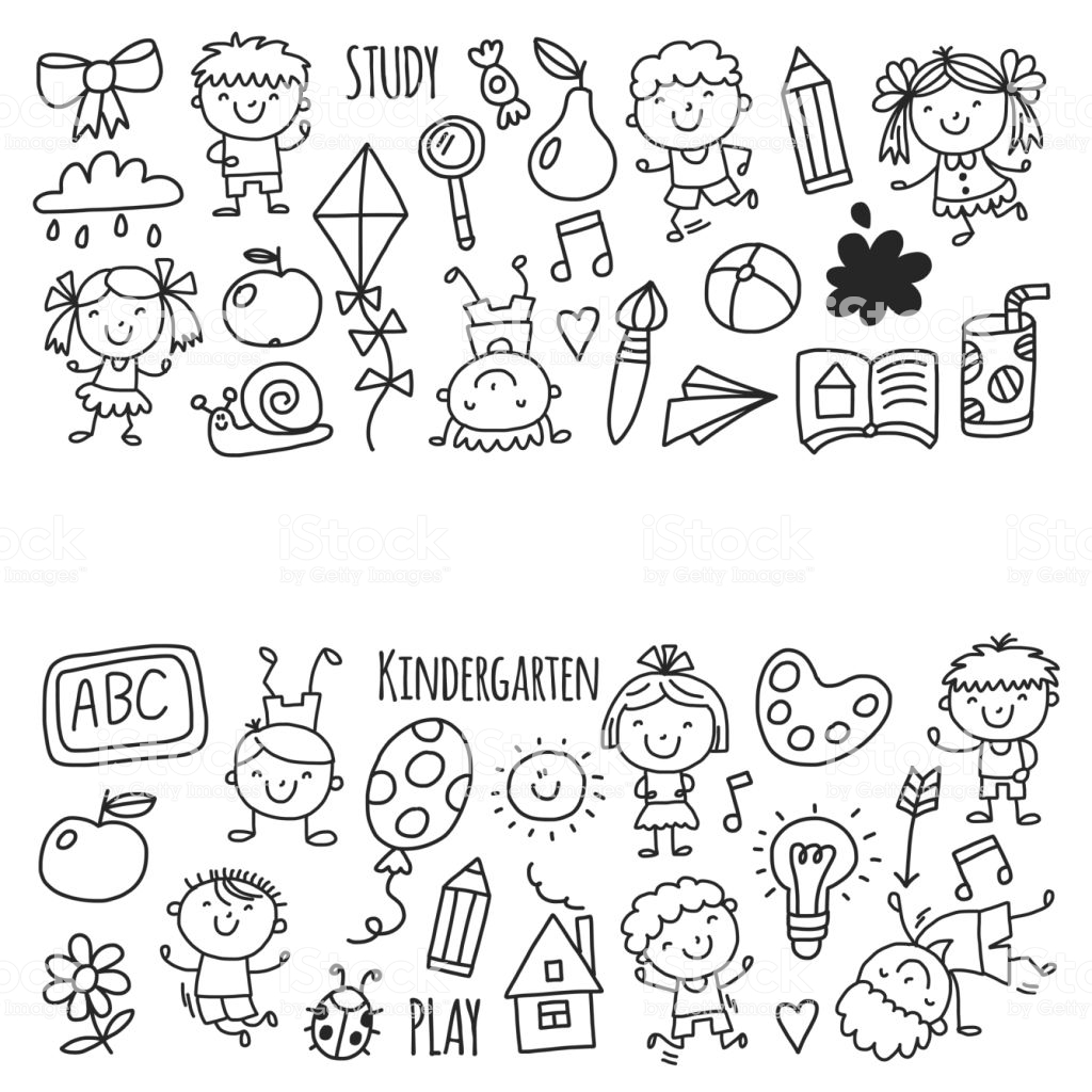 1024x1024 Huge Collection Of Kids Drawing' Download More Than Images - Two Kids Drawing