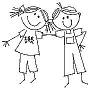 190x180 Two Kids Drawing - Two Kids Drawing