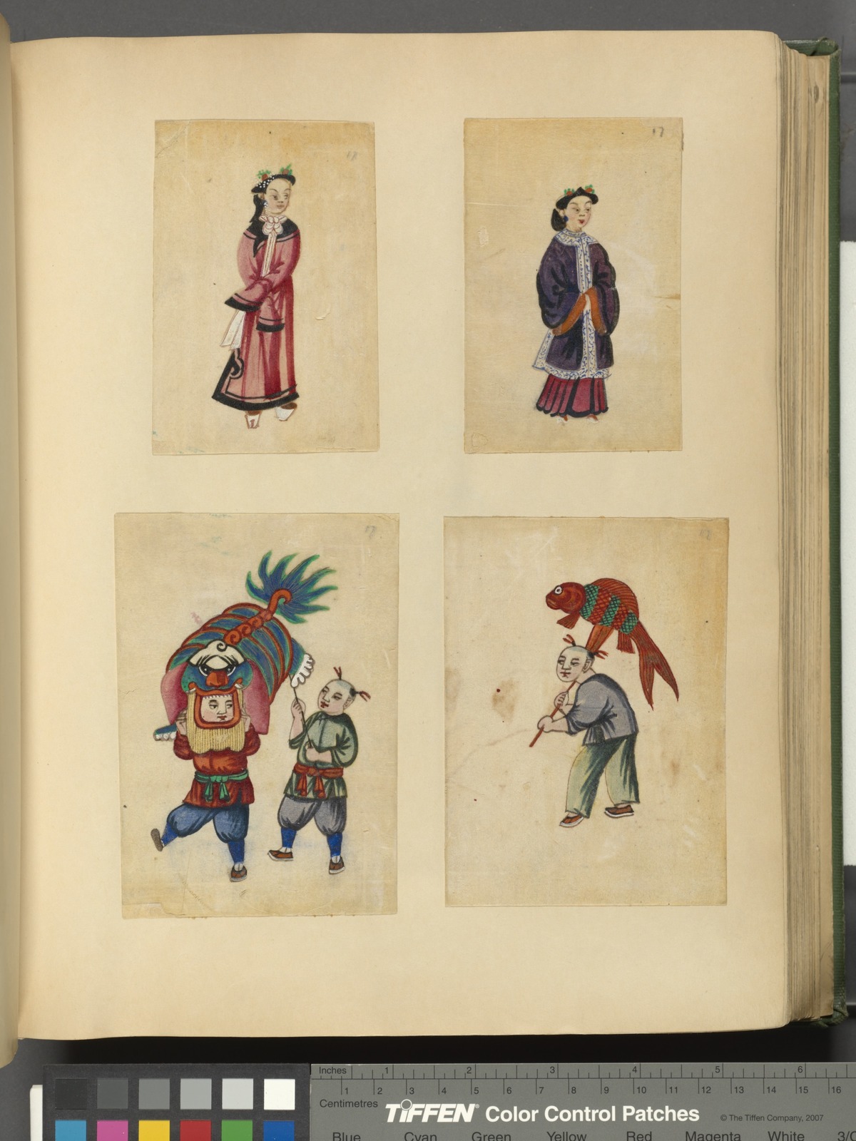 1200x1600 Two Drawings Of Women, One Drawing Of A Boys With A Dragon Costume - Two Pictures In One Drawing