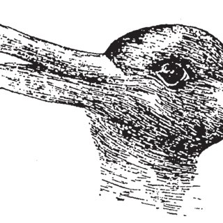 320x320 bistable drawings 'ambiguous figures' such as this one are - Two Pictures In One Drawing