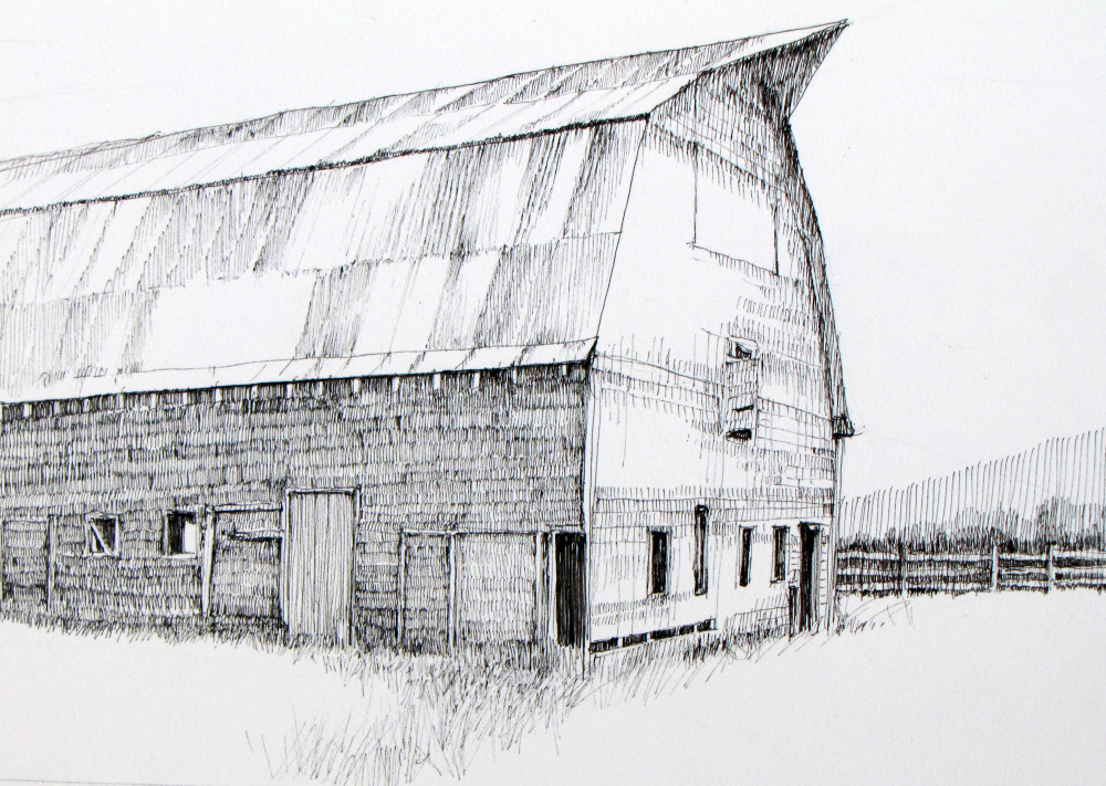 1000x711 Using Two Point Perspective Love To Draw - Two Point Perspective Building Drawing