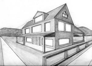 301x219 Art - Two Point Perspective Drawing