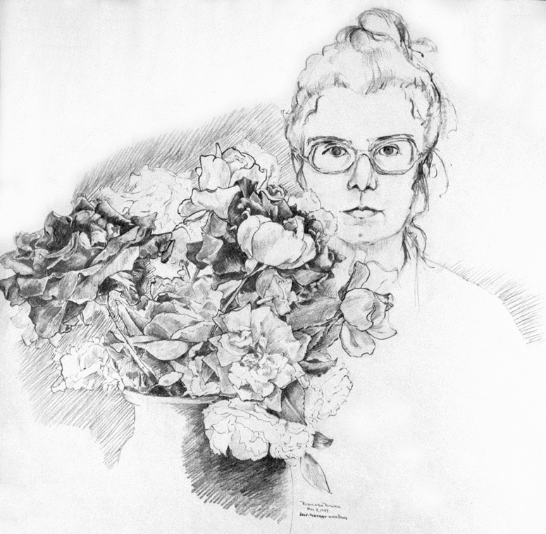 775x759 Two Roses - Two Roses Drawing