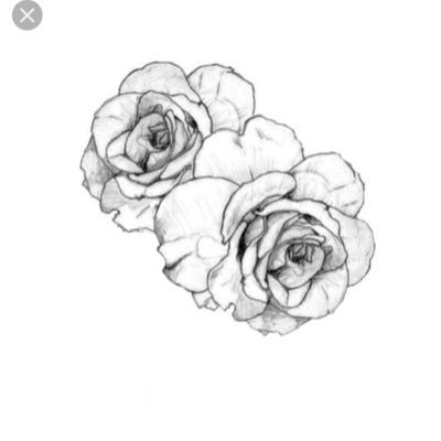 400x400 two roses tarot - Two Roses Drawing