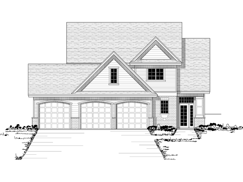 800x600 Hermitage Haven Two Story Home Plan House Plans And More - Two Story House Drawing